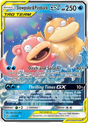 Slowpoke & Psyduck-GX #035