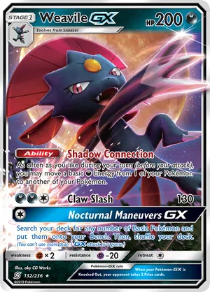 Weavile-GX #132