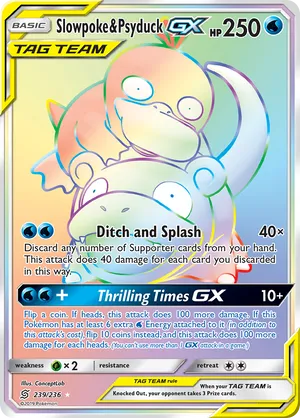 Slowpoke & Psyduck-GX #239