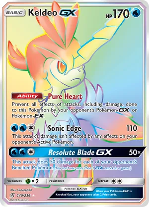 Keldeo-GX #240