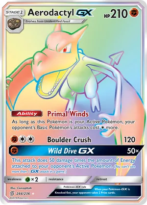 Aerodactyl-GX #244