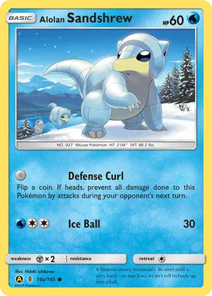 Alolan Sandshrew #019a