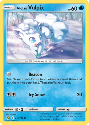 Alolan Vulpix #021a