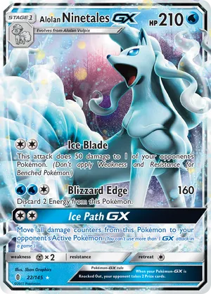 Alolan Ninetales-GX #022