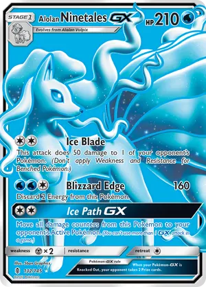 Alolan Ninetales-GX #132