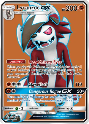 Lycanroc-GX #138