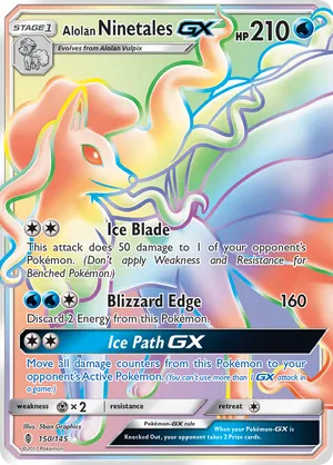 Alolan Ninetales-GX #150