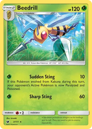 Beedrill #003