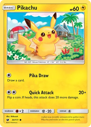 Pikachu #030