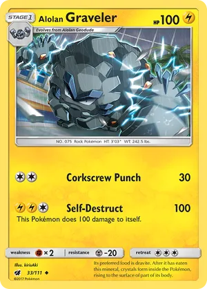 Alolan Graveler #033
