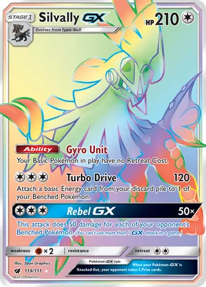 Silvally-GX #119
