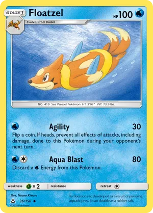 Floatzel #036