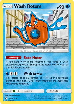 Wash Rotom #040