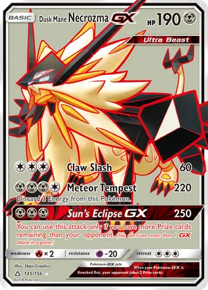 Dusk Mane Necrozma-GX #145