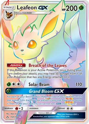 Leafeon-GX #157