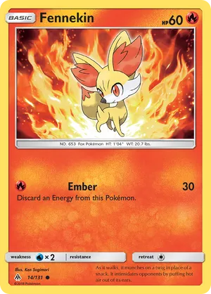 Fennekin #014