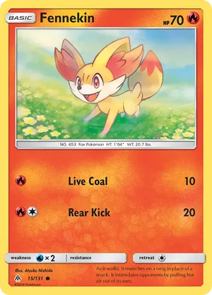 Fennekin #015
