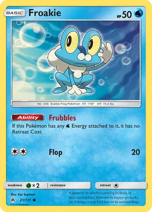 Froakie #021