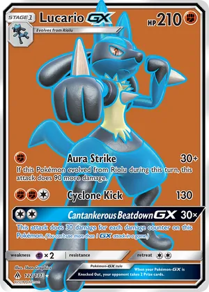 Lucario-GX #122