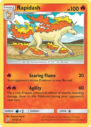 Rapidash #018