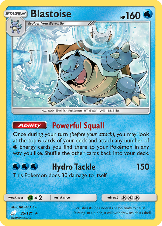 Blastoise #025