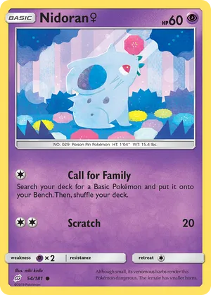 Nidoran ♀ #054