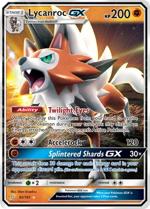 Lycanroc-GX #082
