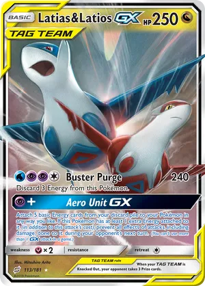 Latias & Latios-GX #113