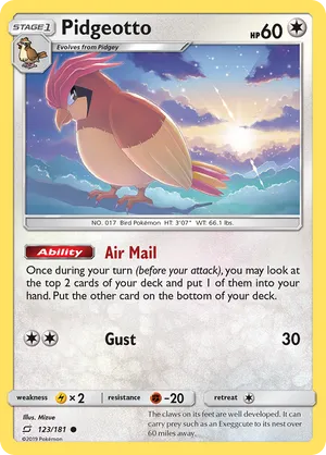 Pidgeotto #123