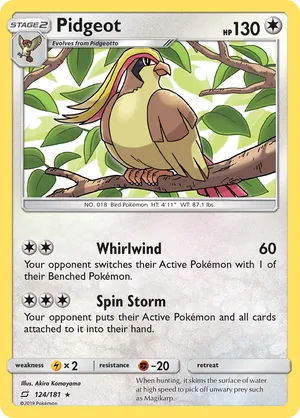 Pidgeot #124