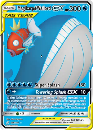 Magikarp & Wailord-GX #160