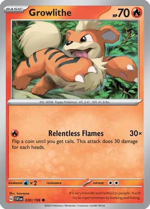 Growlithe #030