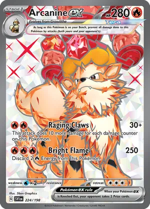 Arcanine ex #224