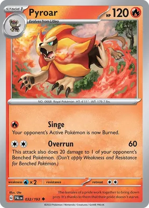 Pyroar #032