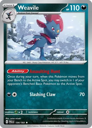 Weavile #134