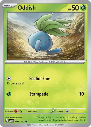 Oddish #001