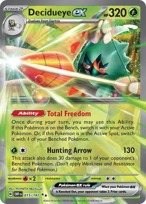 Decidueye ex #015