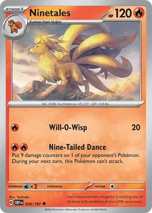 Ninetales #029