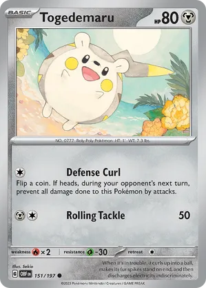 Togedemaru #151