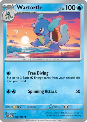 Wartortle #008