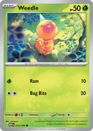 Weedle #013