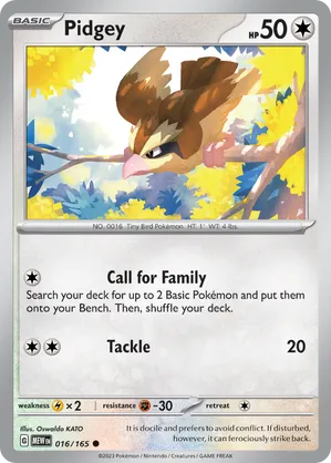 Pidgey #016