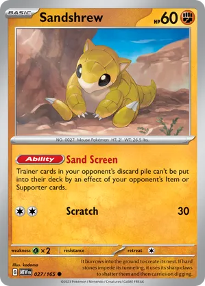 Sandshrew #027