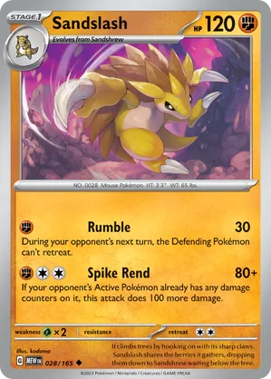 Sandslash #028