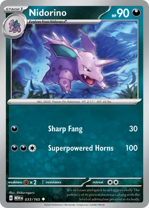 Nidorino #033