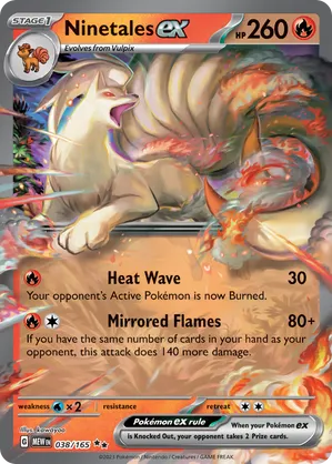 Ninetales ex #038