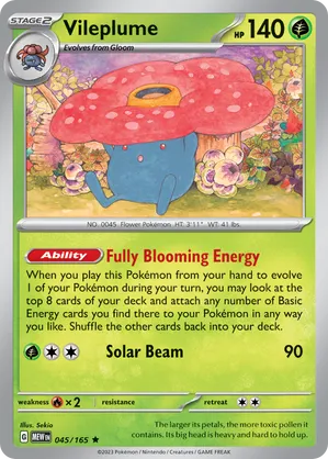 Vileplume #045