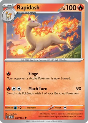 Rapidash #078