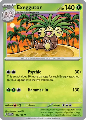 Exeggutor #103