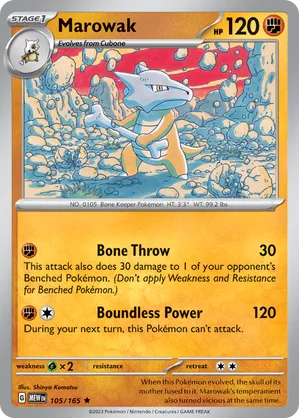 Marowak #105